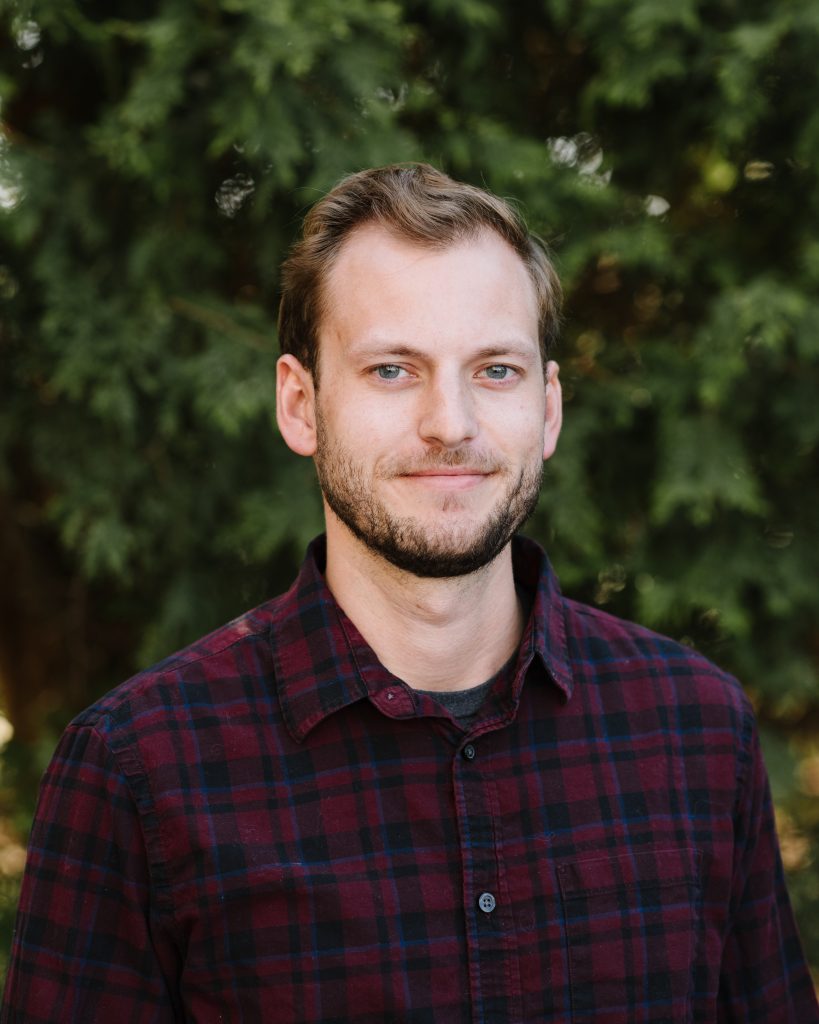 View More: https://nina-francine.pass.us/concrete-science Headshot of Chase Hicks, VP of Coatings Division for Concrete Science in the Twin Cities.