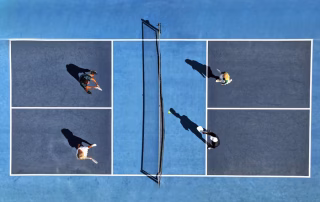 pickleball court